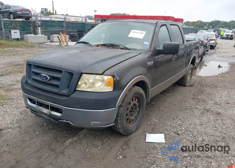 2005 Ford F-150 Lariat/Xlt из США, поврежденный, VIN 1FTPW12555FA26495